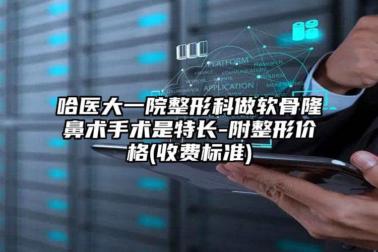 哈医大一院整形科做软骨隆鼻术手术是特长-附整形价格(收费标准)