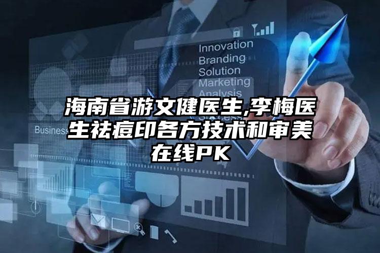 海南省游文健医生,李梅医生祛痘印各方技术和审美在线PK